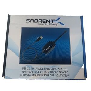 Sabrent Model USB-DSC5 USB 2.0 PC/Notebook to SATA/IDE Hard Drive/CD/DVD Adapter